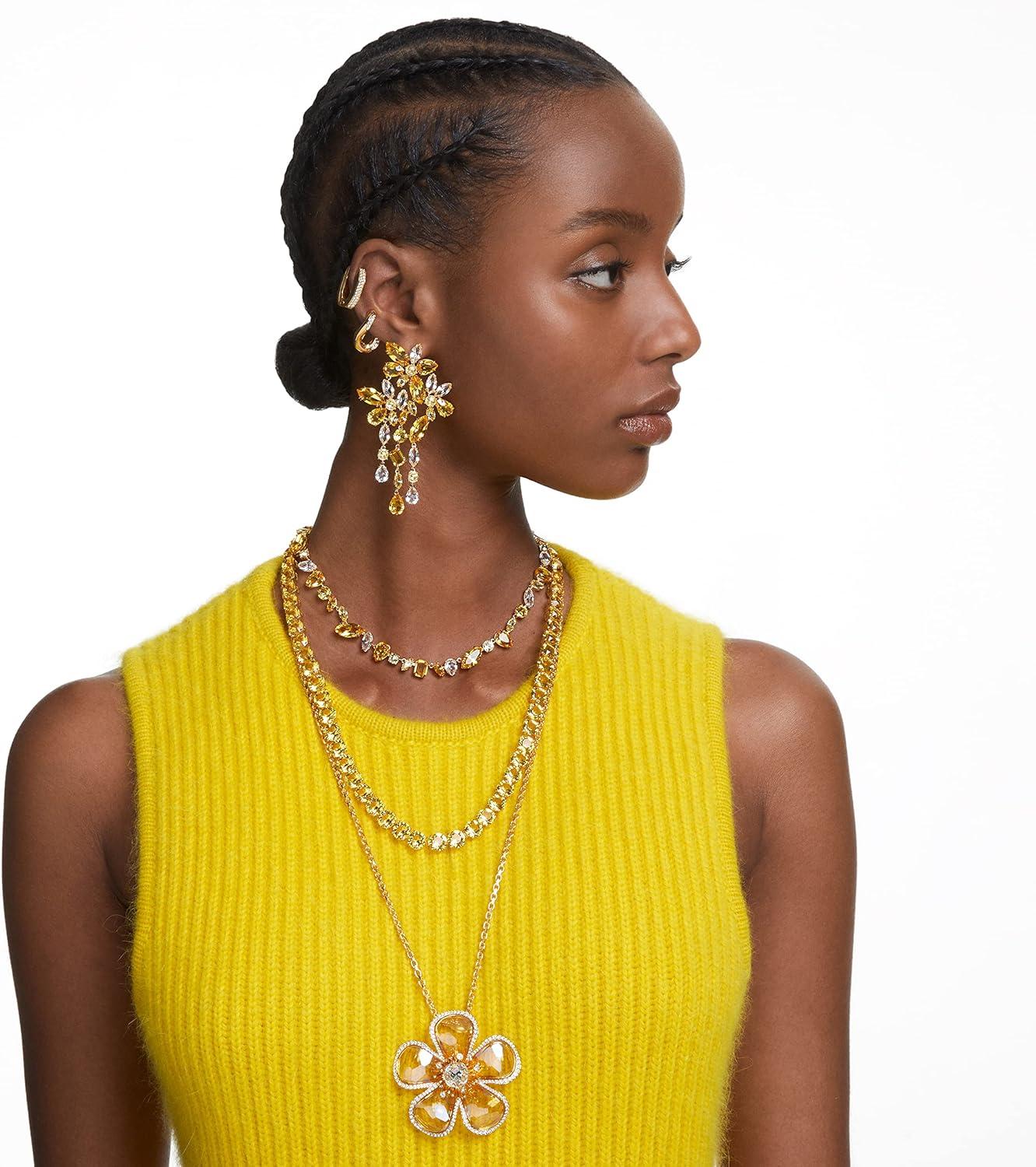 imageSwarovski Gema Crystal Necklace CollectionYellow