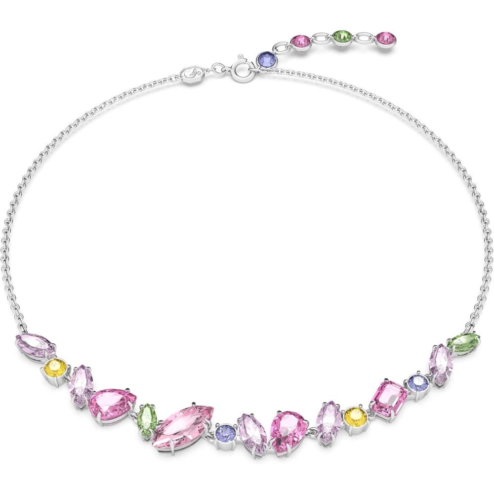 imageSwarovski Gema Crystal Necklace CollectionPink Necklace