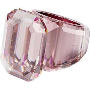SWAROVSKI Lucent Cocktail Ring Jewelry Collection, Blue Crystal, Pink Crystal(Pink Crystal)