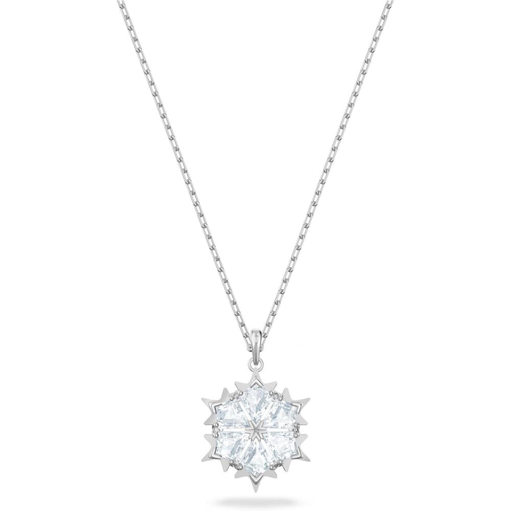 imageSwarovski Magic Necklace and Bracelet Crystal Jewelry CollectionPendant Necklace  Rhodium Tone