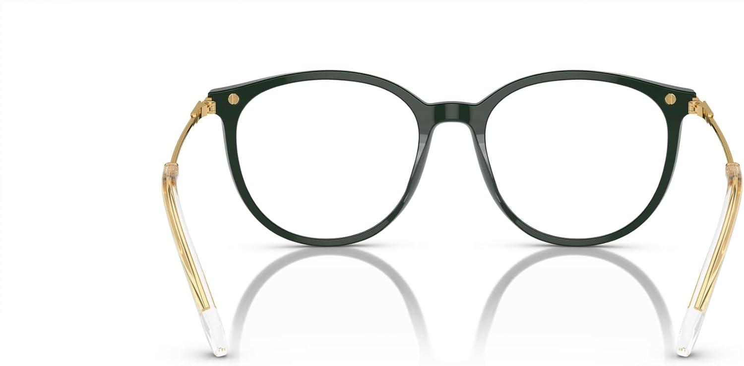 imageSwarovski womens Sk2009 Round Prescription Eyewear FramesGreenDemo Lens
