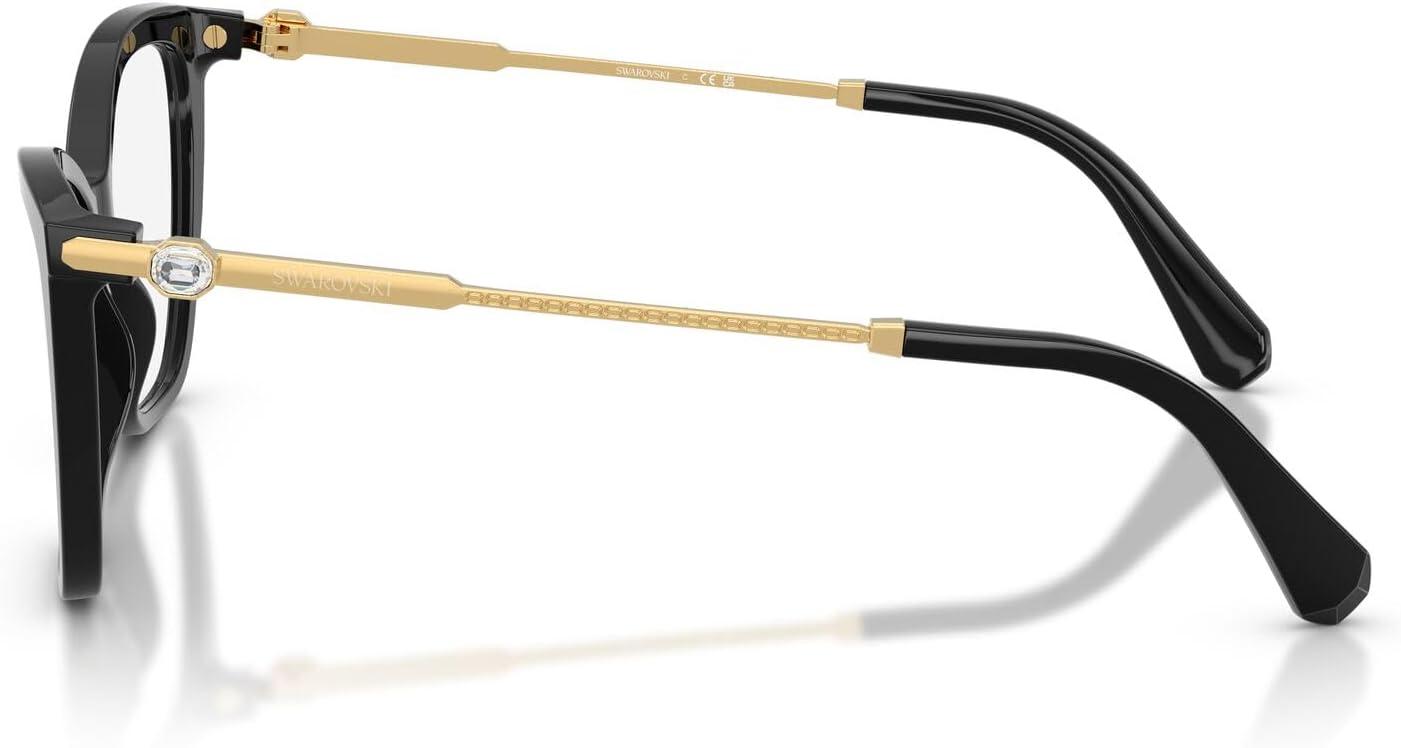 imageSwarovski womens Sk2051 Cat Eye Prescription Eyewear FramesBlackDemo Lens