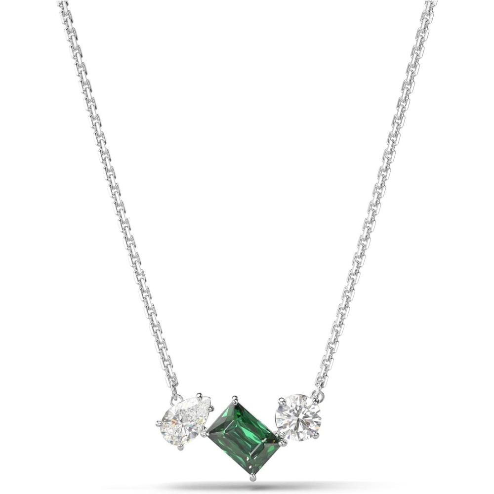 imageSwarovski Mesmera Collection NecklacesGreen Pendant Necklace