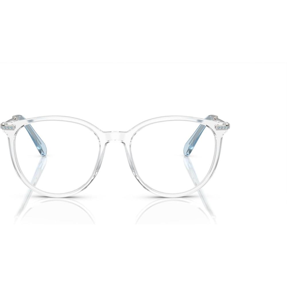 imageSwarovski womens Sk2009 Round Prescription Eyewear FramesTransparentDemo Lens