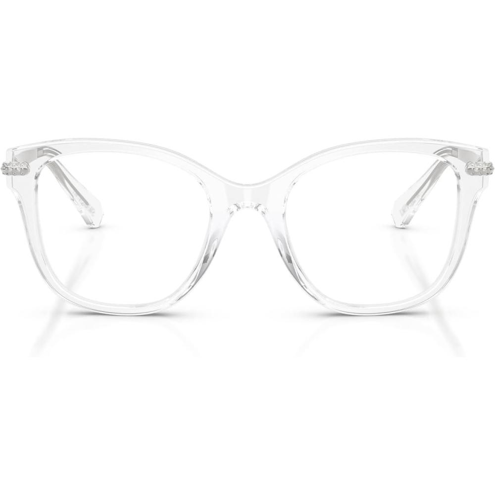 imageSwarovski womens Sk2044 Square Prescription Eyewear FramesTransparentDemo Lens