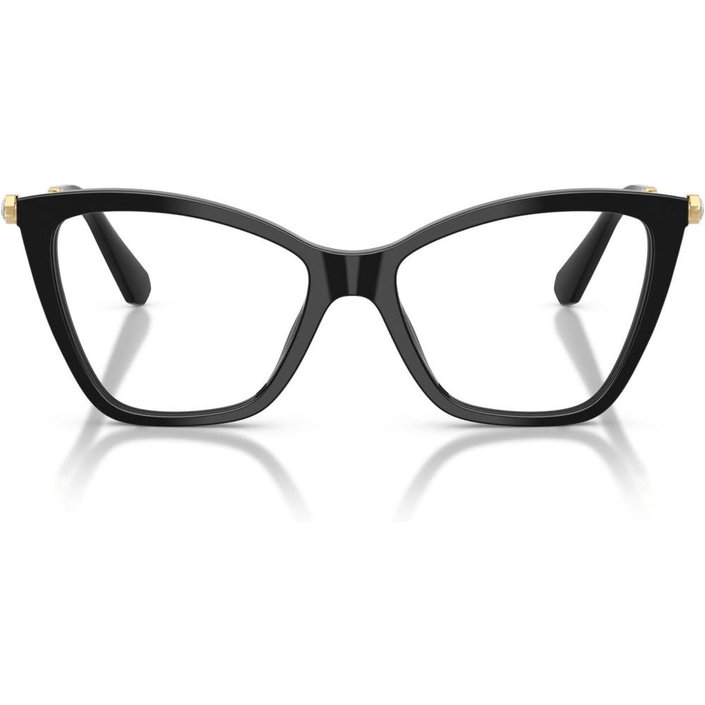 imageSwarovski womens Sk2051 Cat Eye Prescription Eyewear FramesBlackDemo Lens