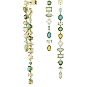 Swarovski Gema Crystal Drop Earrings Collection(Green)