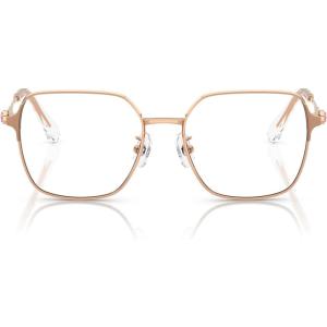 Swarovski Women’s Sk1020d Square Prescription Eyewear Frames(Rose Gold/Demo Lens)