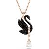 Swan w/pear cut crystal