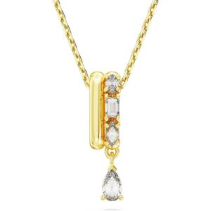 Swarovski Dextera Pendant Necklace with Mixed Cut Stones(Gold tone)