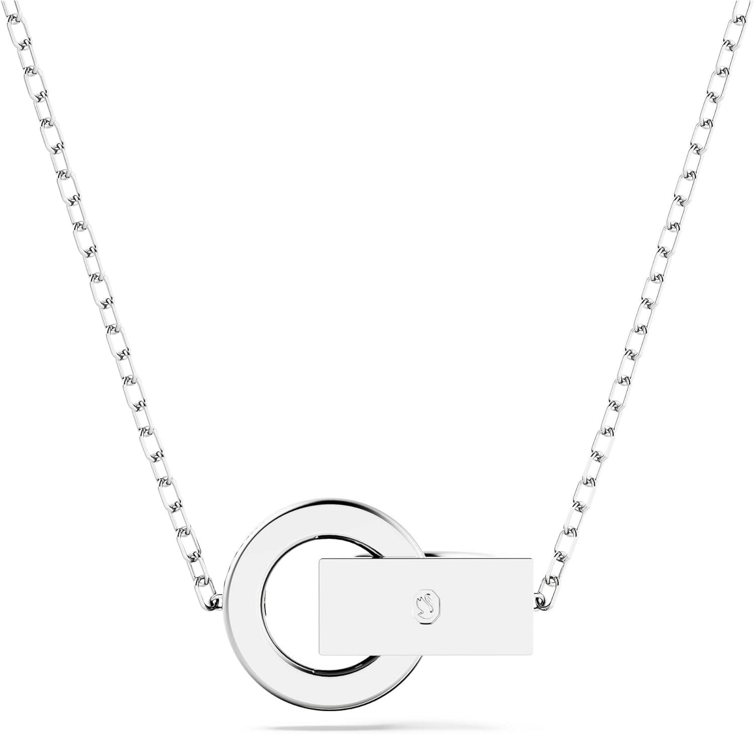 imageSwarovski Hollow Collection Interloocking Loop Pendant NecklaceBlue
