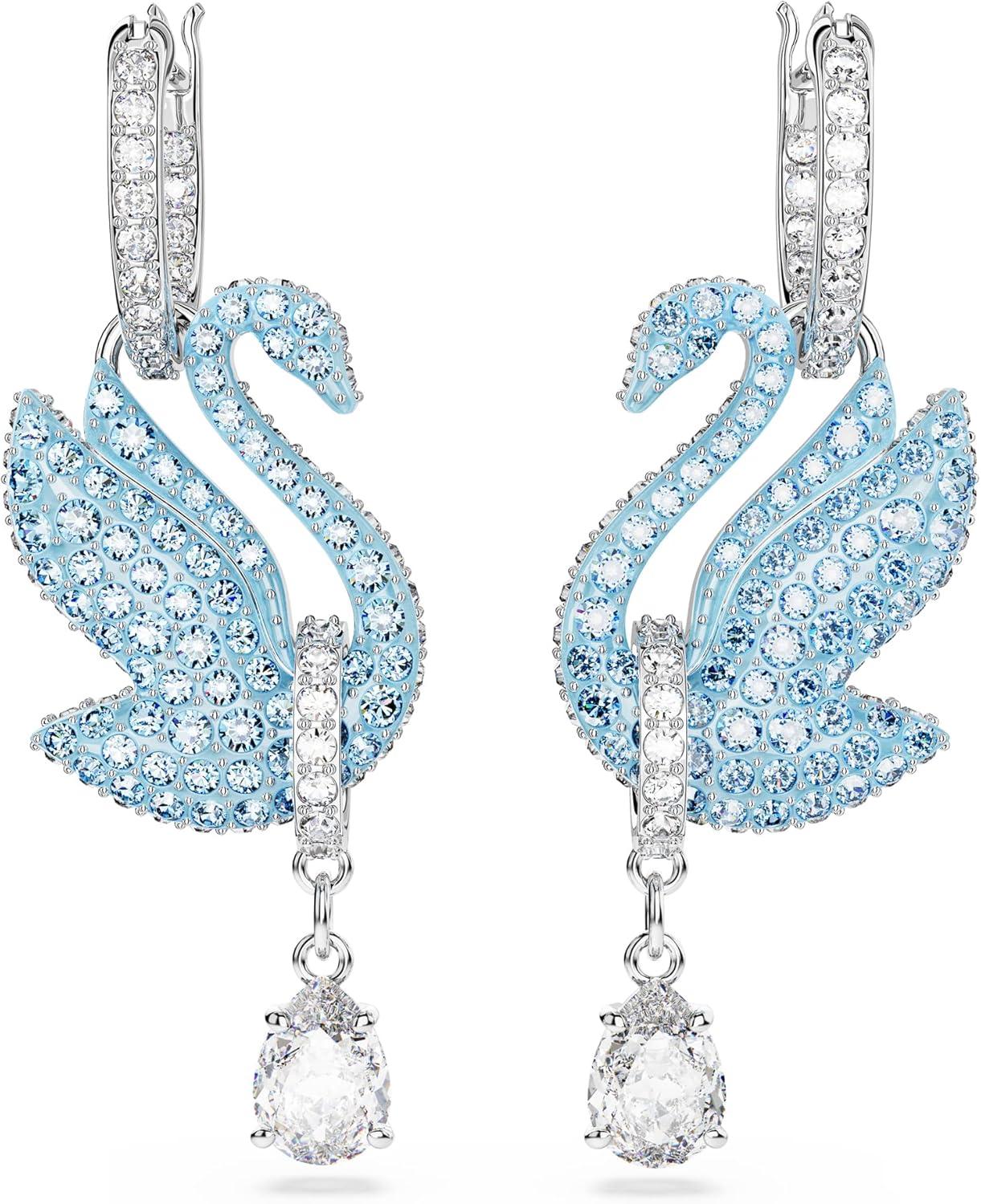 imageSwarovski Hollow Collection Pendant NecklaceDrop Earrings