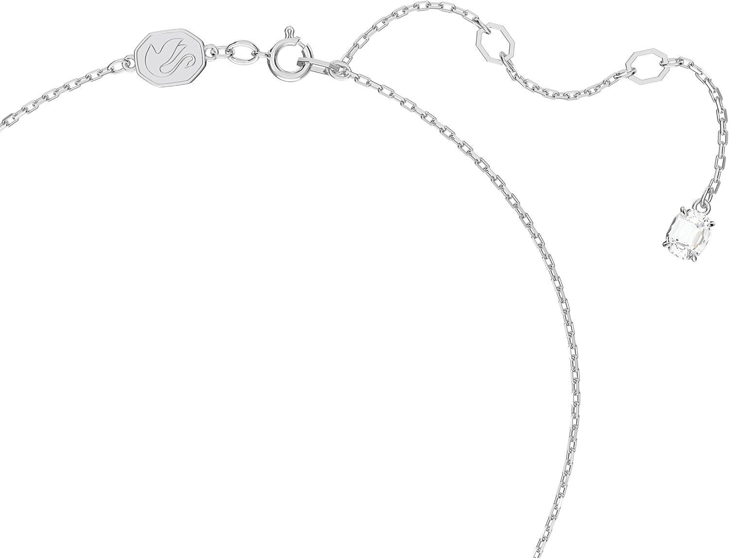 imageSwarovski Stilla Pendant Pear cut White Rhodium Finish