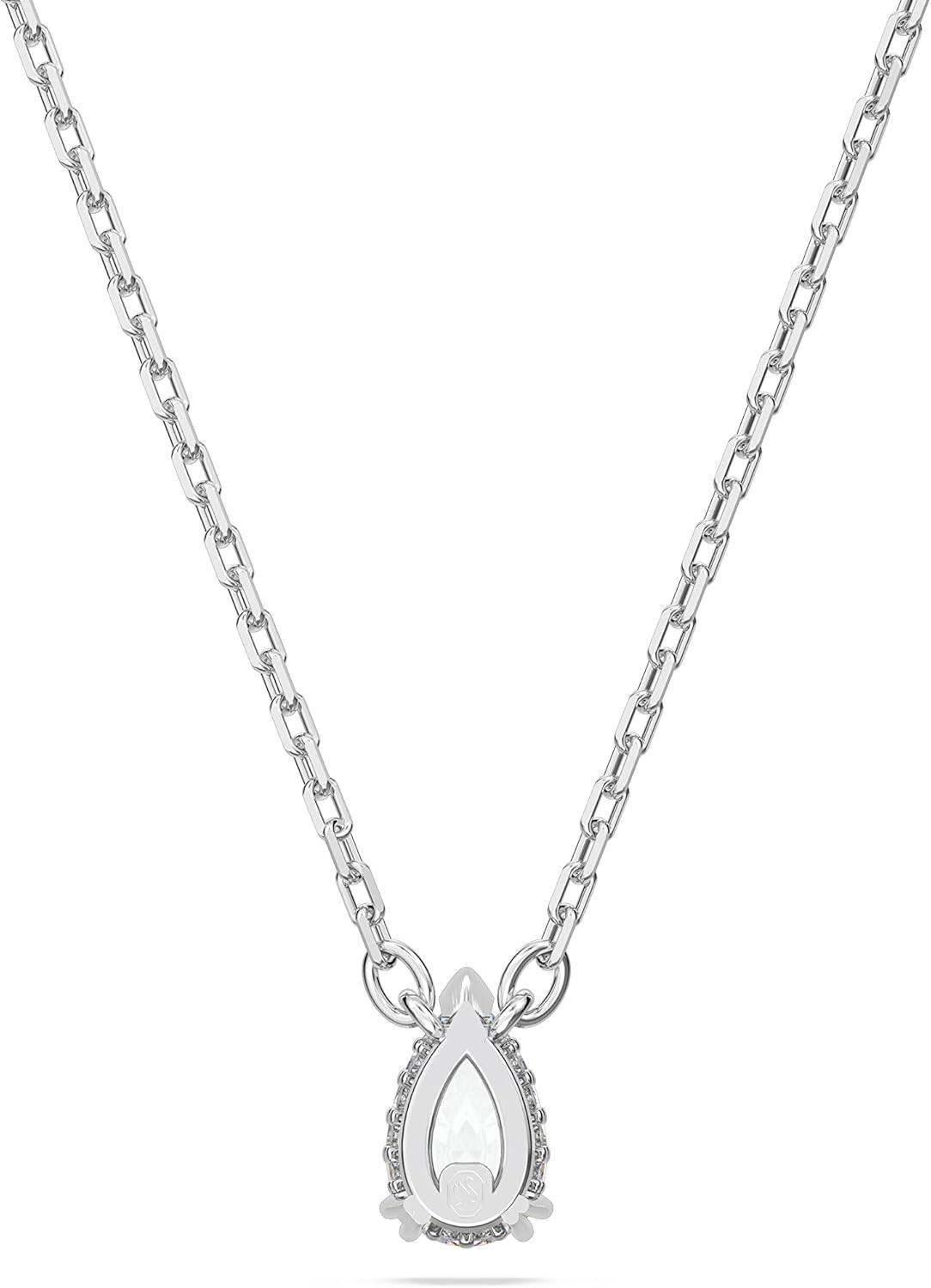 imageSwarovski Stilla Pendant Pear cut White Rhodium Finish