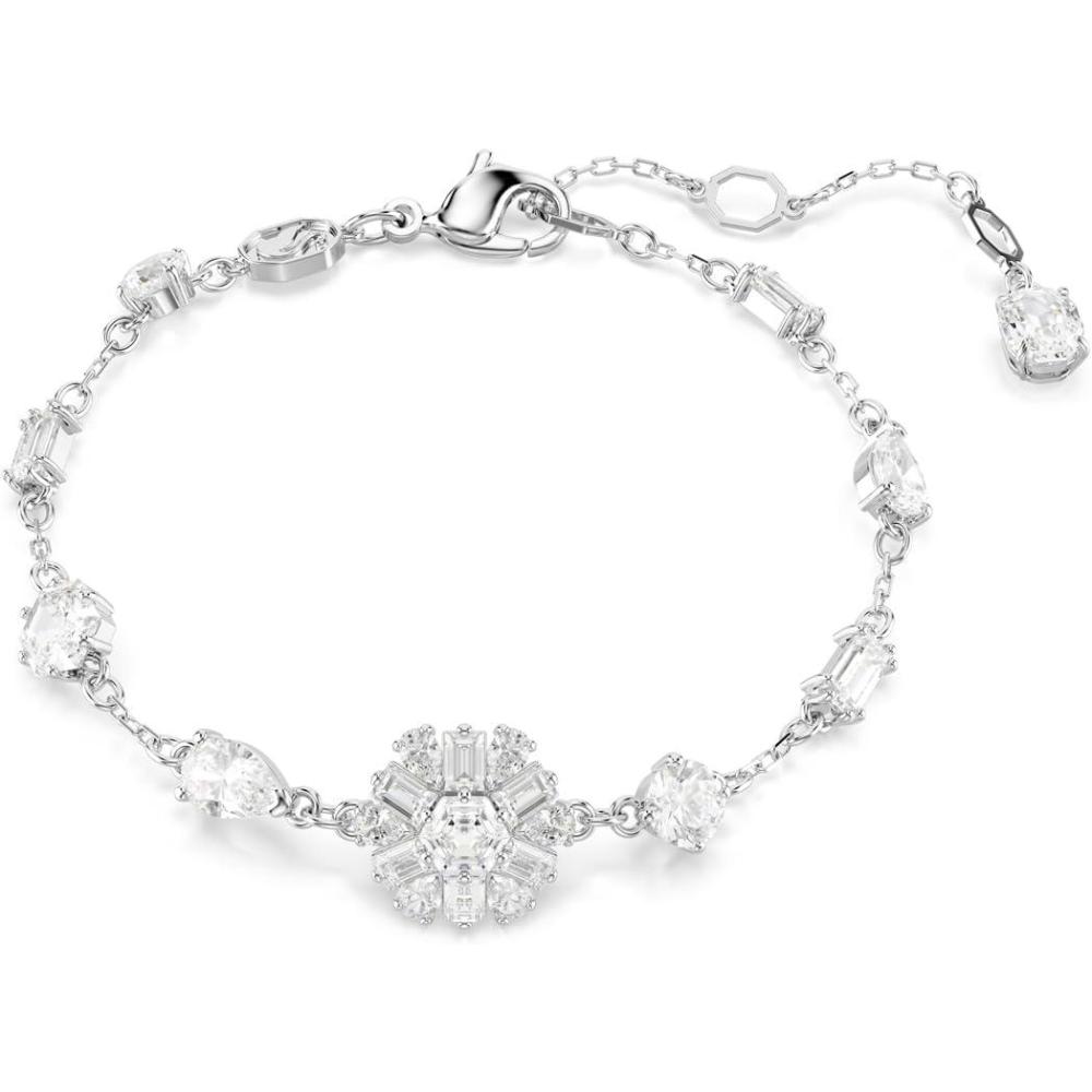 imageSwarovski Idyllia Bracelet Mixed Cuts Snowflake Clear Rhodium Finished