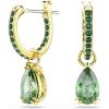 Green Crystal/Gold Tone Finish