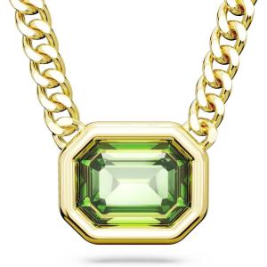 Swarovski Millenia Jewelry Collection, Green Octagon Cut Crystals(Pendant Necklace)