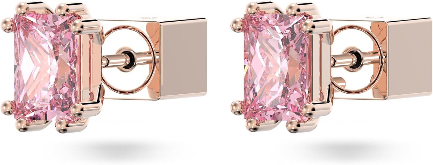 imageSwarovski Chroma Bangle Bracelet Mixed Cut Stones Part of the Swarovski Chroma Crystal Jewelry CollectionPink