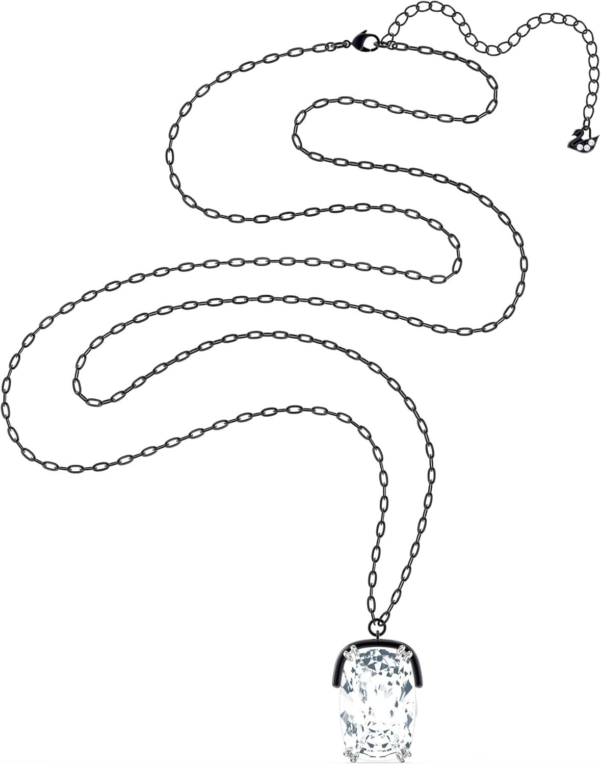 imageSwarovski Harmonia Necklace Earrings and Bracelet Crystal Jewelry Collection Clear CrystalsPendant Necklace