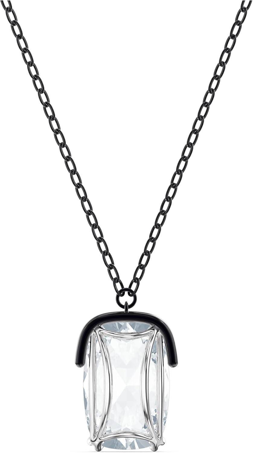 imageSwarovski Harmonia Necklace Earrings and Bracelet Crystal Jewelry Collection Clear CrystalsPendant Necklace