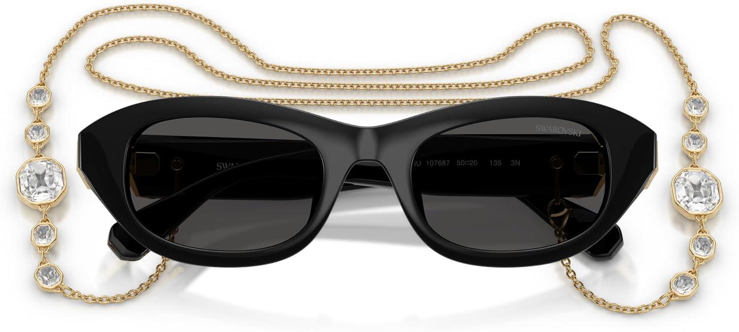 imageSwarovski SK6036U Universal Fit BlackDark Grey 50 mm