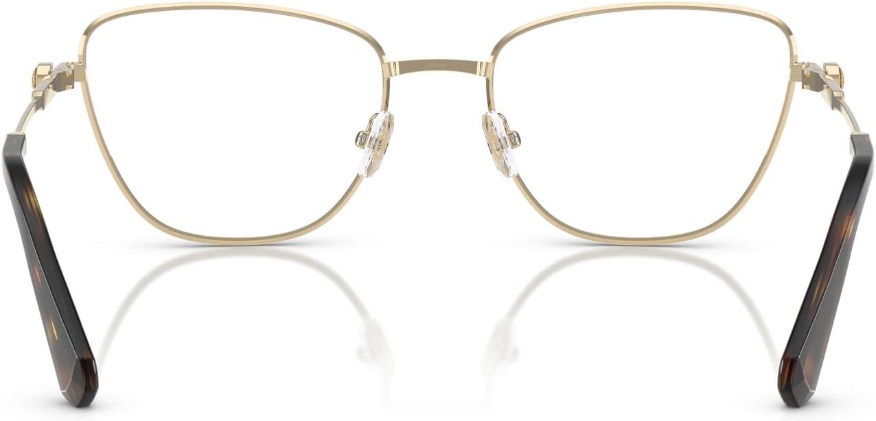 imageSwarovski Womens Sk1018 Cat Eye Prescription Eyewear FramesPale GoldDemo Lens