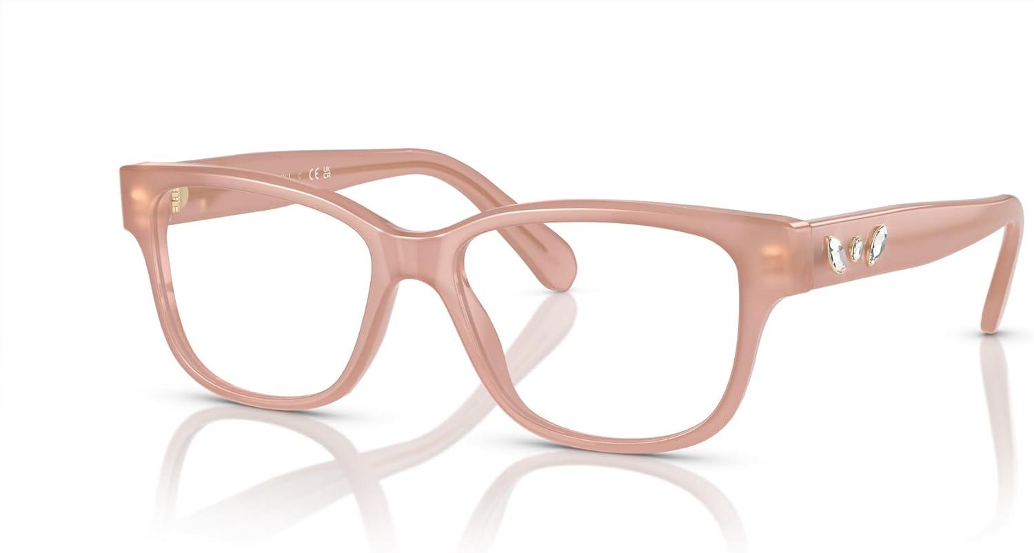 imageSwarovski womens Sk2007 Square Prescription Eyewear FramesOpal PinkDemo Lens