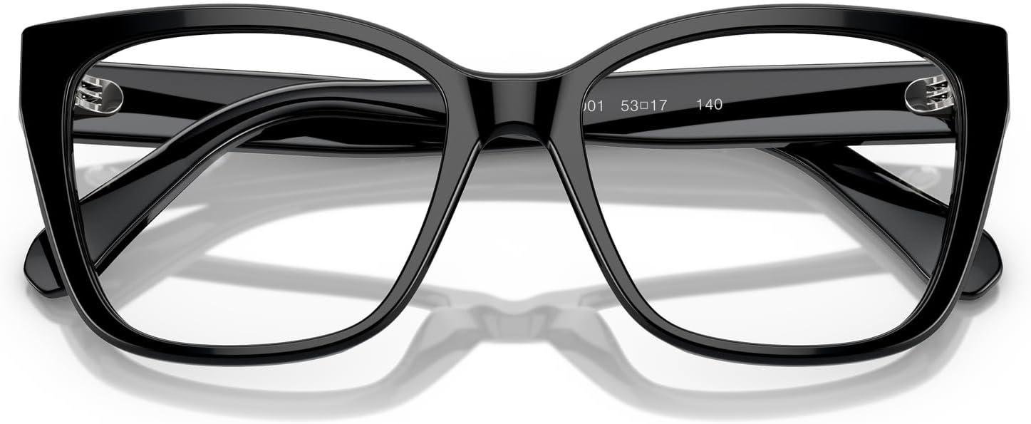 imageSwarovski womens Sk2008 Square Prescription Eyewear FramesBlackDemo Lens