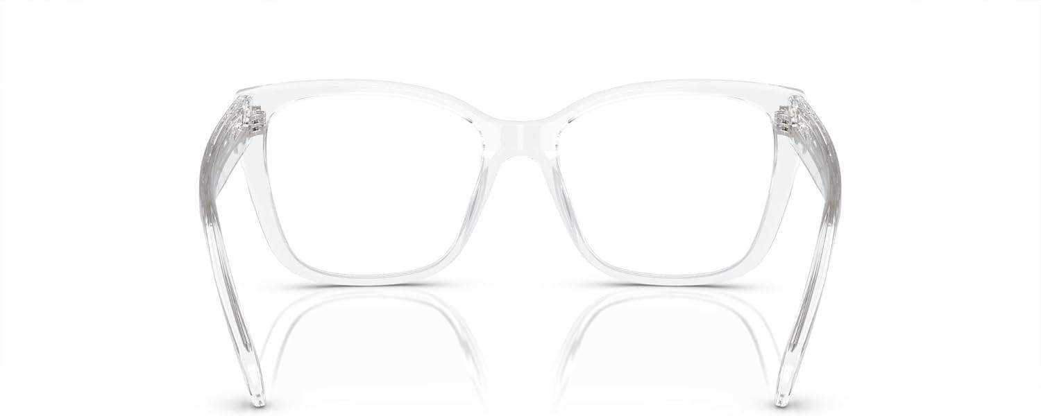 imageSwarovski womens Sk2008 Square Prescription Eyewear FramesCrystalDemo Lens