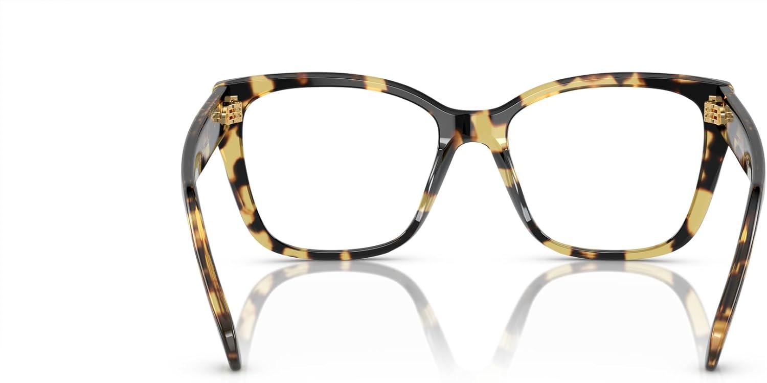 imageSwarovski womens Sk2008 Square Prescription Eyewear FramesHavana ClearDemo Lens