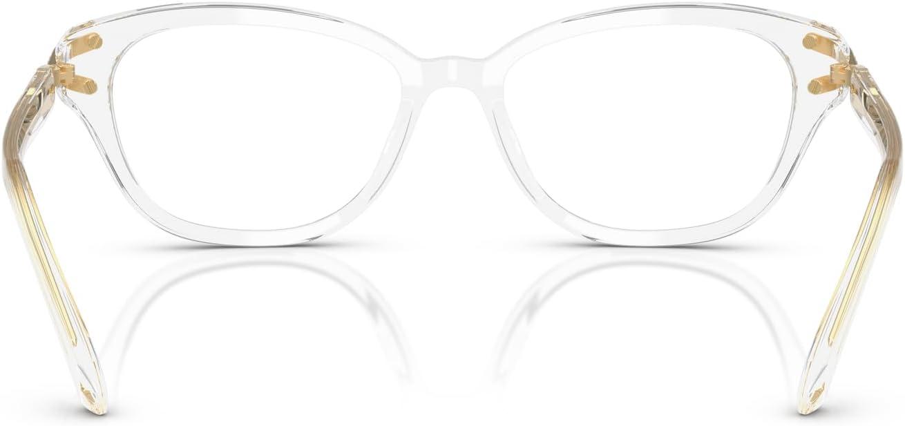 imageSwarovski womens Sk2032 Square Prescription Eyewear FramesCrystalDemo Lens