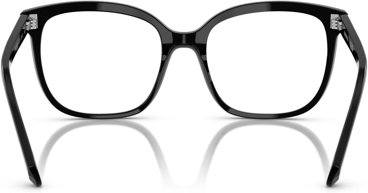 imageSwarovski womens Sk2033f Low Bridge Fit Butterfly Prescription Eyewear FramesBlackDemo Lens