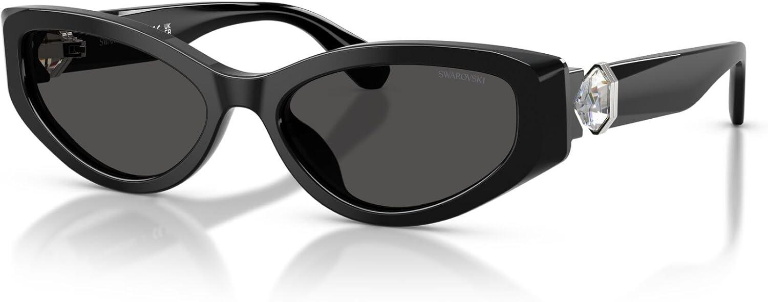 imageSwarovski womens Sk6045u Universal FitBlackDark Grey