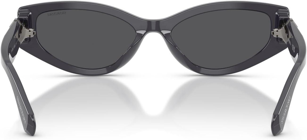 imageSwarovski womens Sk6045u Universal FitDark GreyGrey Mirrored Black