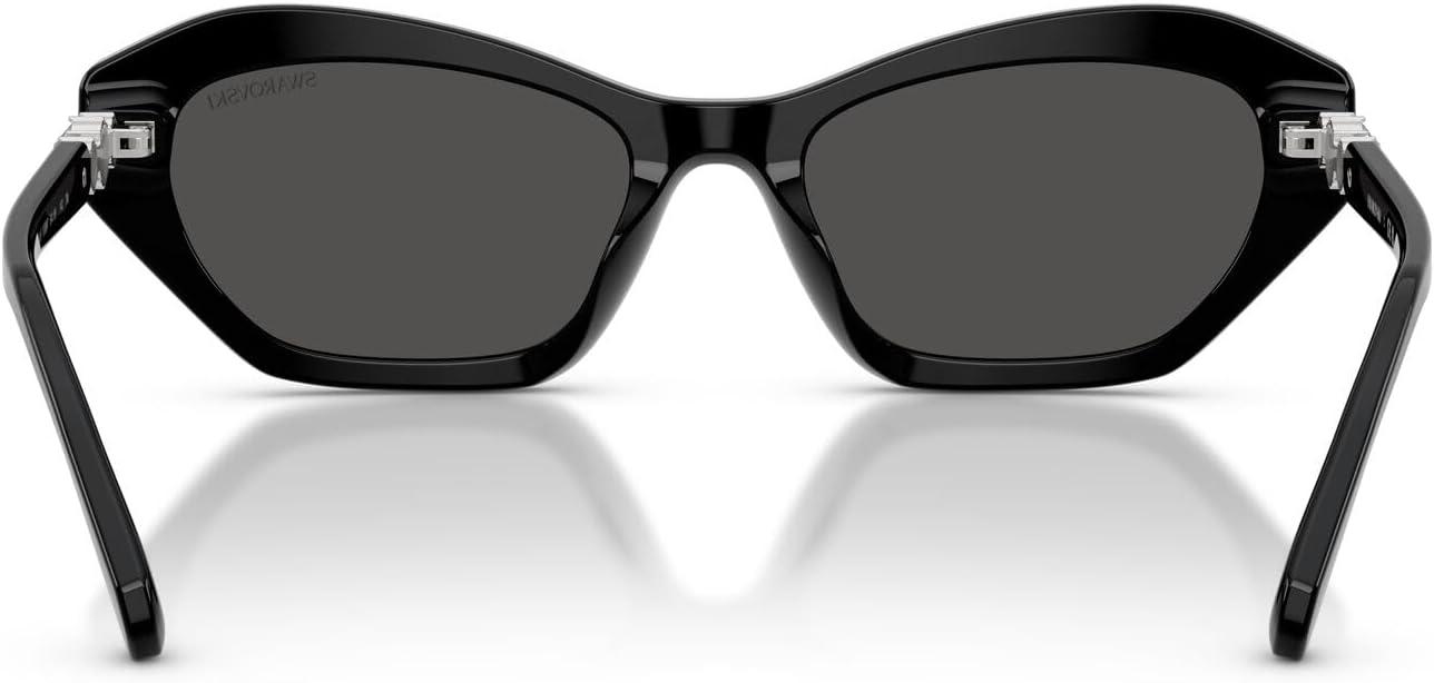 imageSwarovski womens Sk6048f Low Bridge FitBlackDark Grey