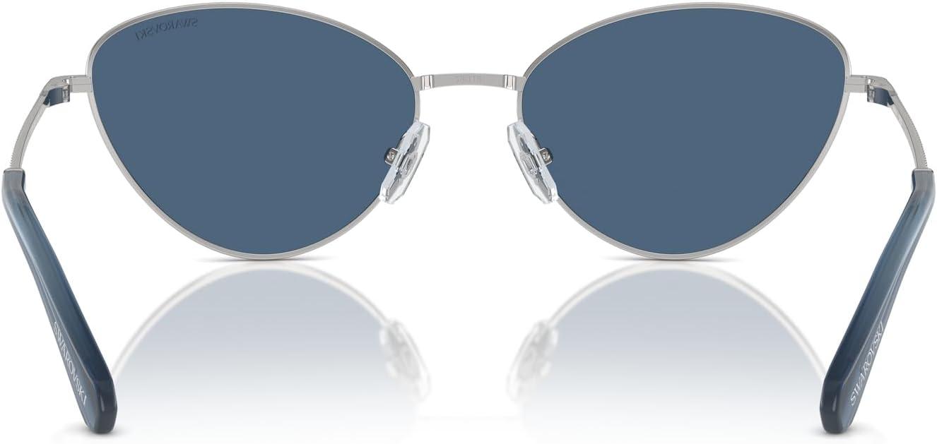 imageSwarovski womens Sk7014 Cat Eye SunglassesDark Blue