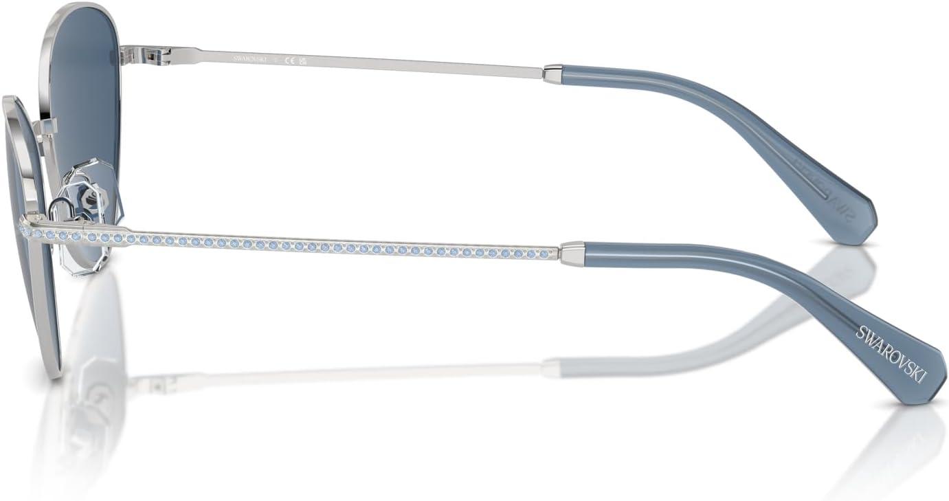 imageSwarovski womens Sk7014 Cat Eye SunglassesDark Blue