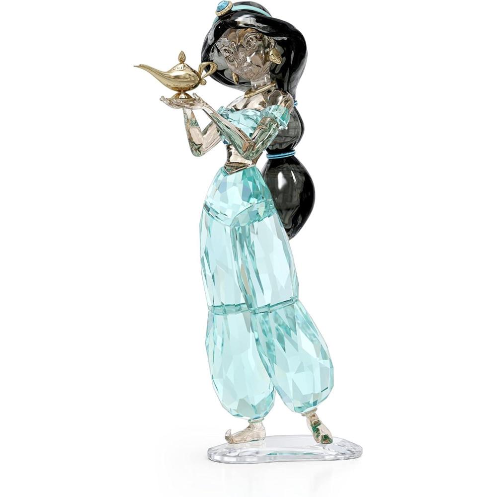 imageSwarovski Aladdin Princess Jasmine Annual Edition 2022 Figurine Blue Swarovski Crystals Part of the Swarovski Aladdin Collection