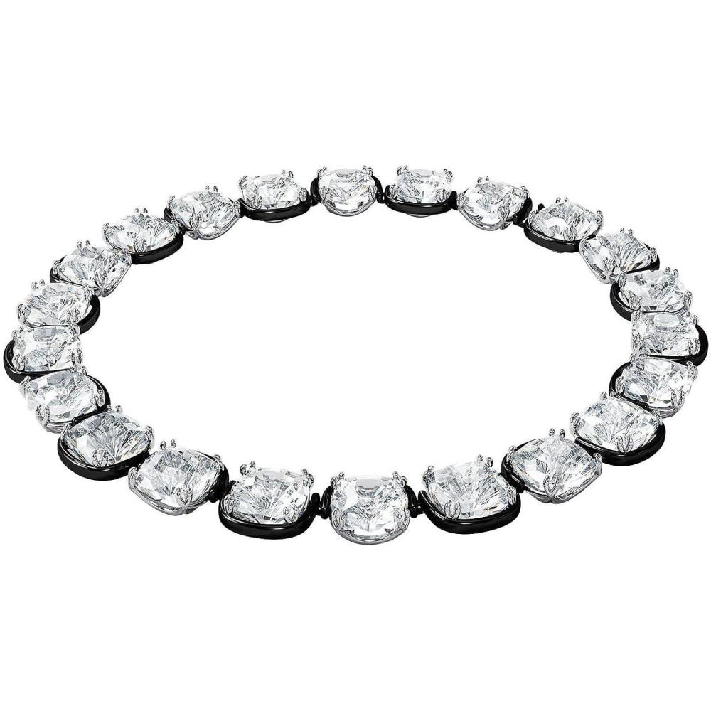 imageSwarovski Harmonia Necklace Earrings and Bracelet Crystal Jewelry Collection Clear CrystalsChoker Necklace