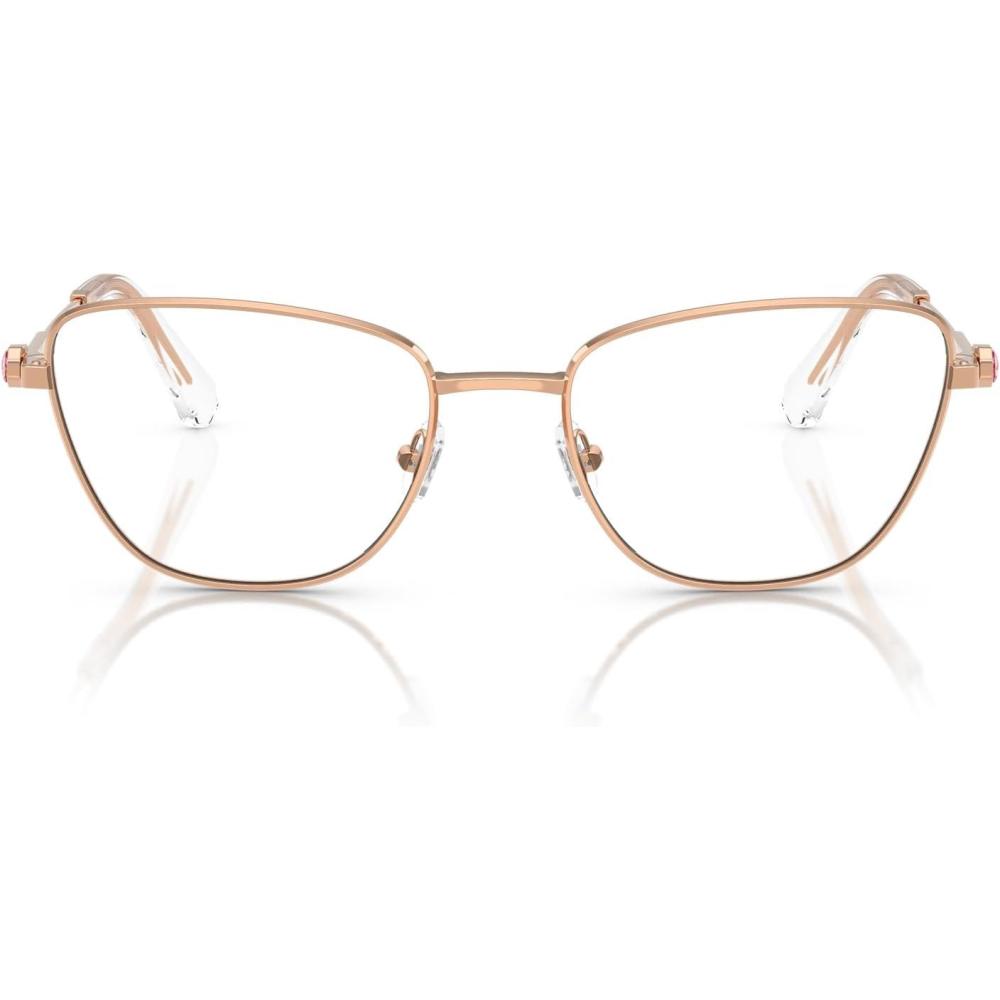 imageSwarovski Womens Sk1018 Cat Eye Prescription Eyewear FramesRose GoldDemo Lens