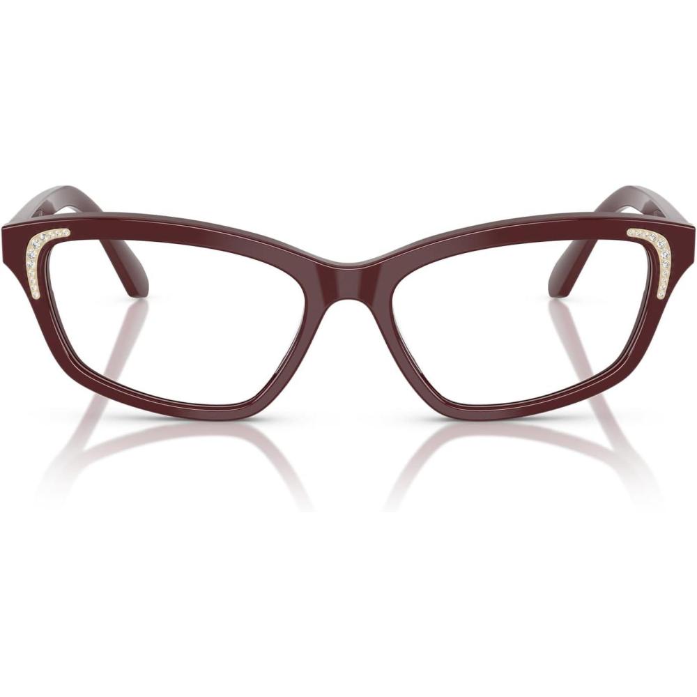 imageSwarovski Womens Sk2034 Square Prescription Eyewear FramesBlueDemo Lens