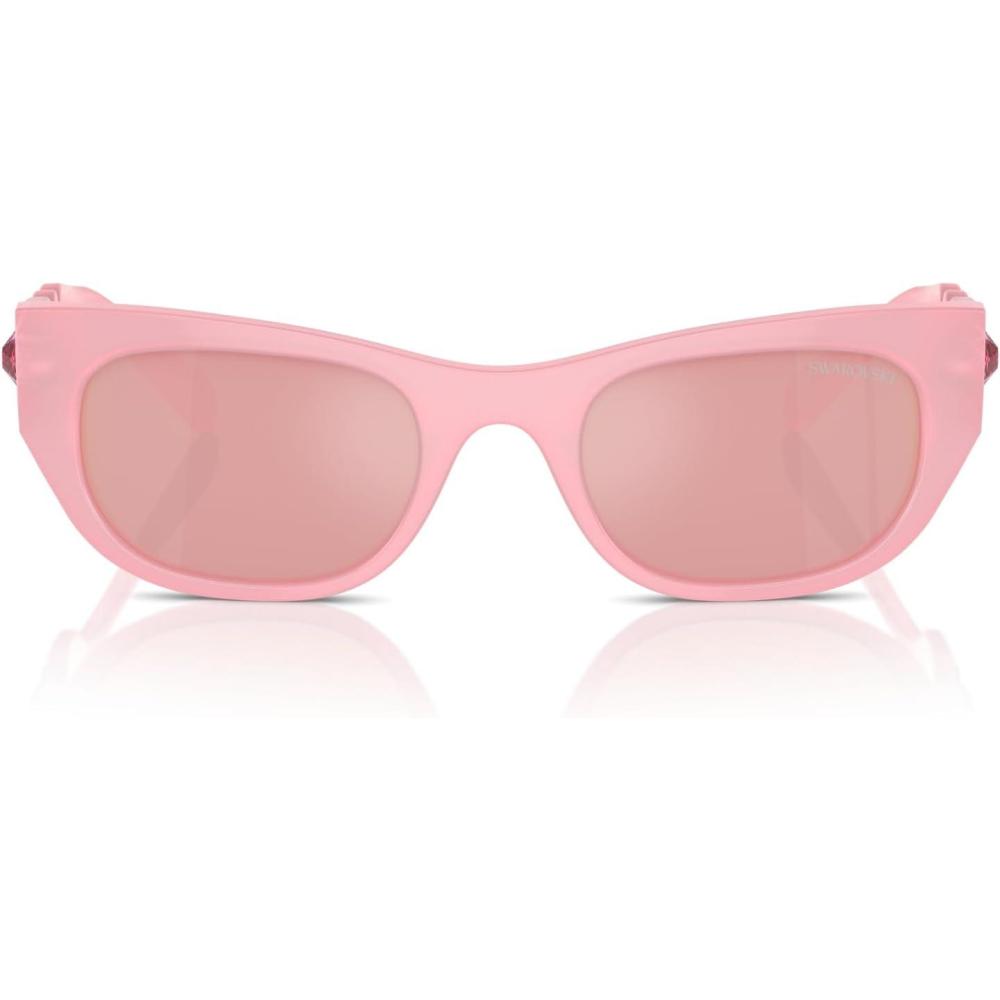 imageSwarovski Womens Sk6022 Cat Eye SunglassesHavanaDark Brown