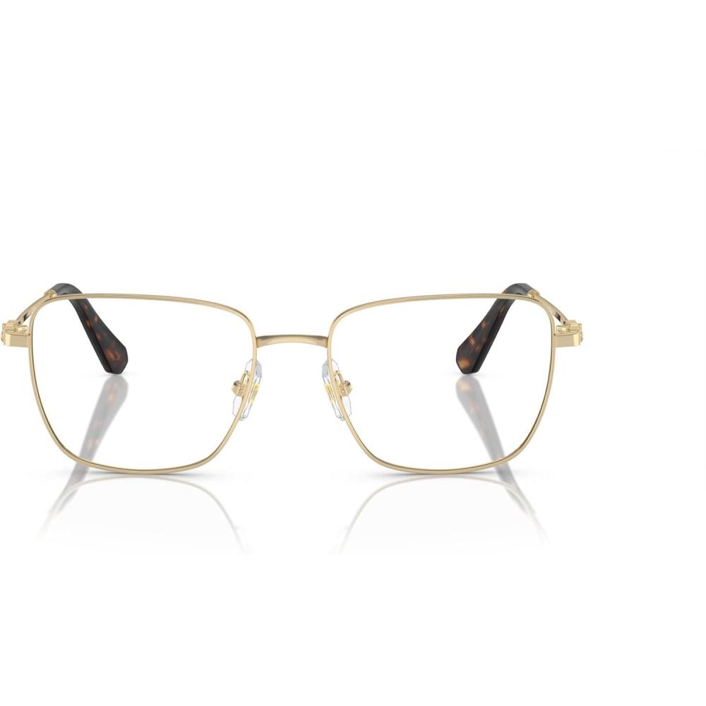 imageSwarovski womens Sk1003 Square Prescription Eyewear FramesPale GoldHavanaDemo Lens