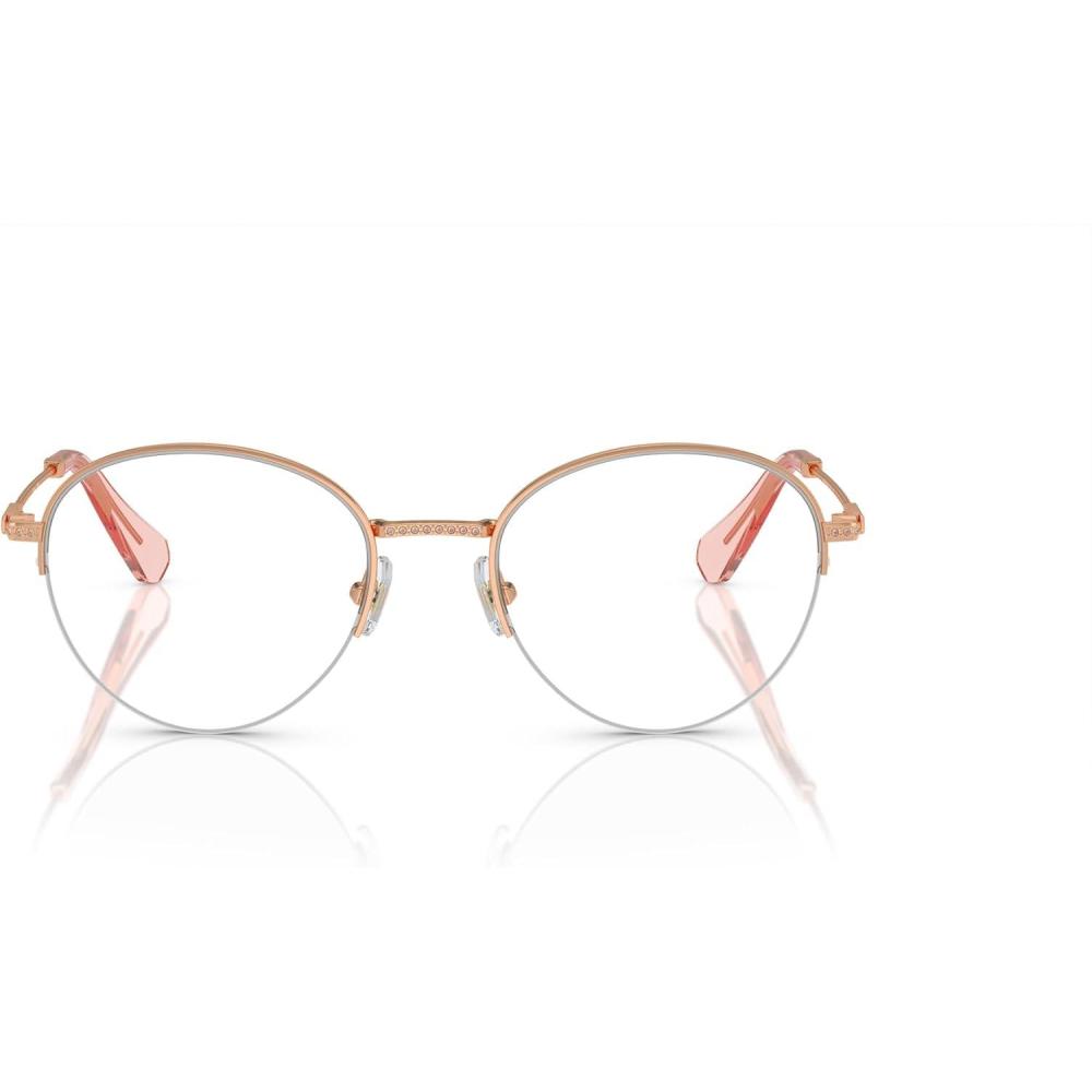 imageSwarovski womens Sk1004 Round Prescription Eyewear FramesRose GoldDemo Lens