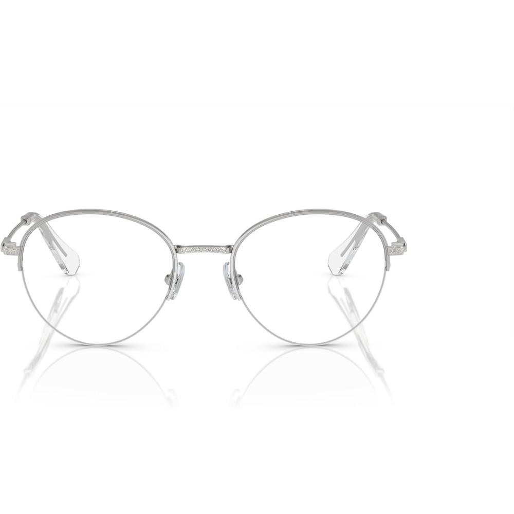 imageSwarovski womens Sk1004 Round Prescription Eyewear FramesSilverDemo Lens
