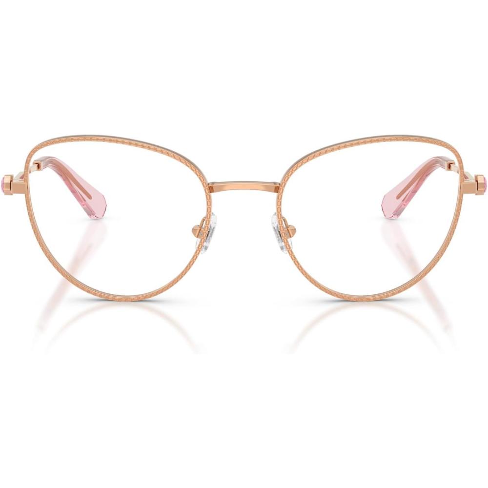 imageSwarovski womens Sk1022 Cat Eye Prescription Eyewear FramesRose GoldDemo Lens