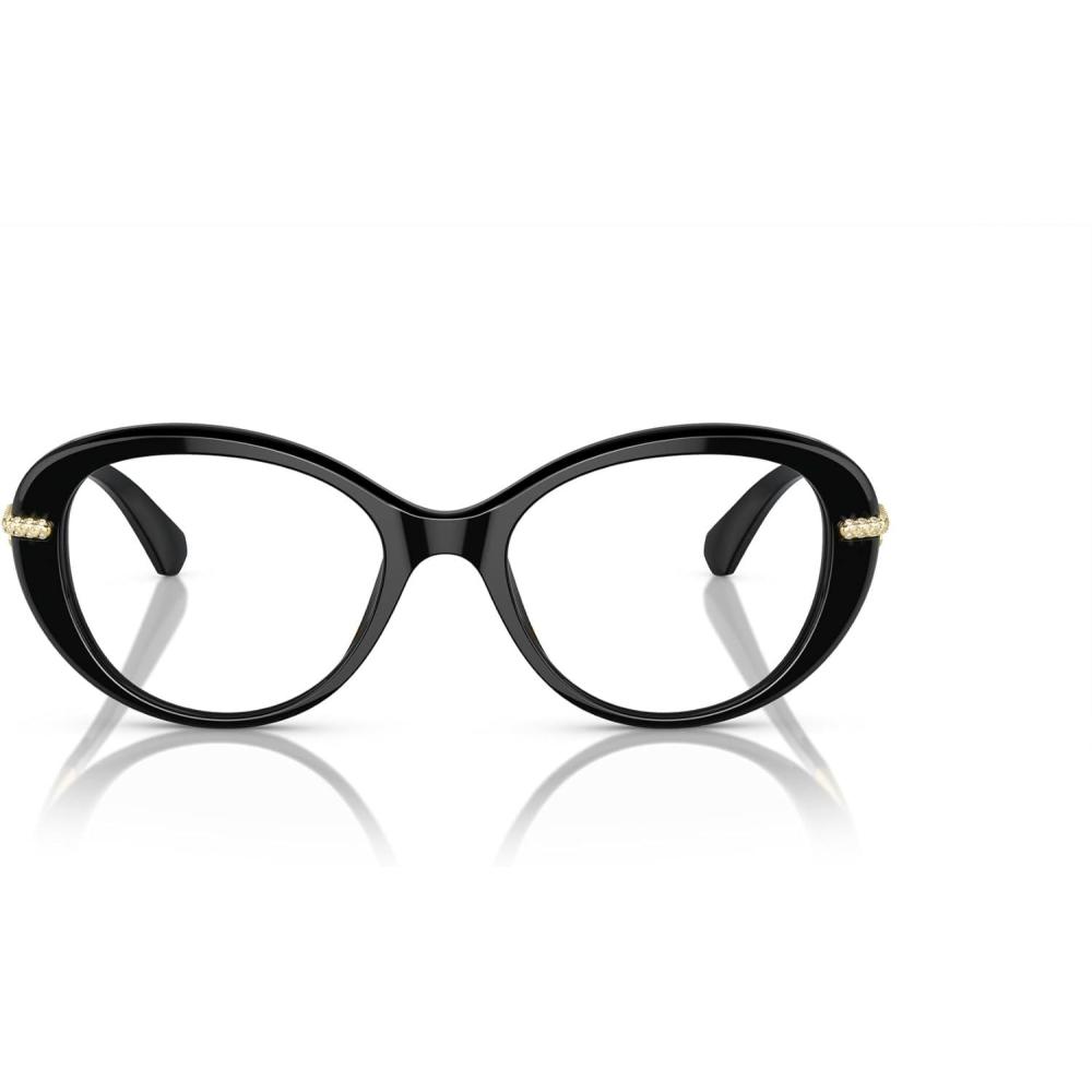 imageSwarovski womens Sk2001 Oval Prescription Eyewear FramesBlackGoldDemo Lens