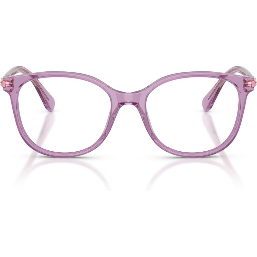 imageSwarovski womens Sk2002 Square Prescription Eyewear FramesTransaprent AmethystDemo Lens