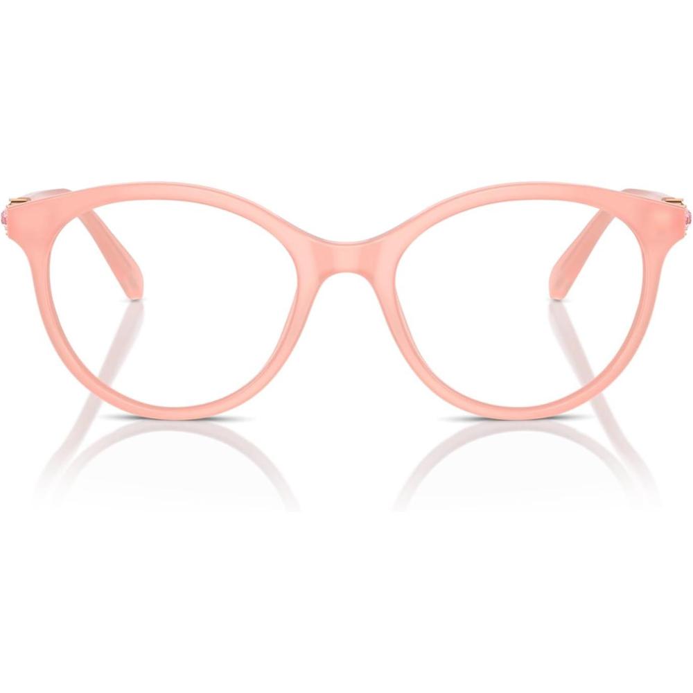 imageSwarovski womens Sk2019 Round Prescription Eyewear FramesOpal PinkDemo Lens