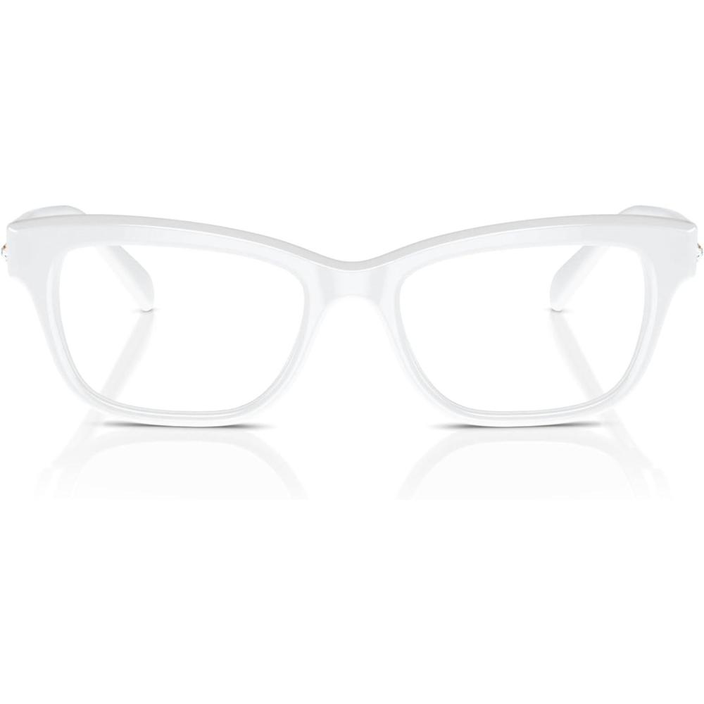 imageSwarovski womens Sk2022 Square Prescription Eyewear FramesOpal WhiteDemo Lens